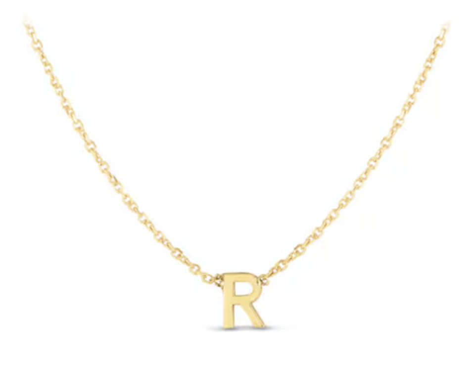 Mini initial letter necklace jewelry gifts from Fred Meyer Jewelers